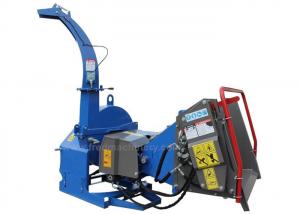 China 4 Cutting Knives Tree Shredders Chippers , Hydraulic Pto Wood Chipper wholesale