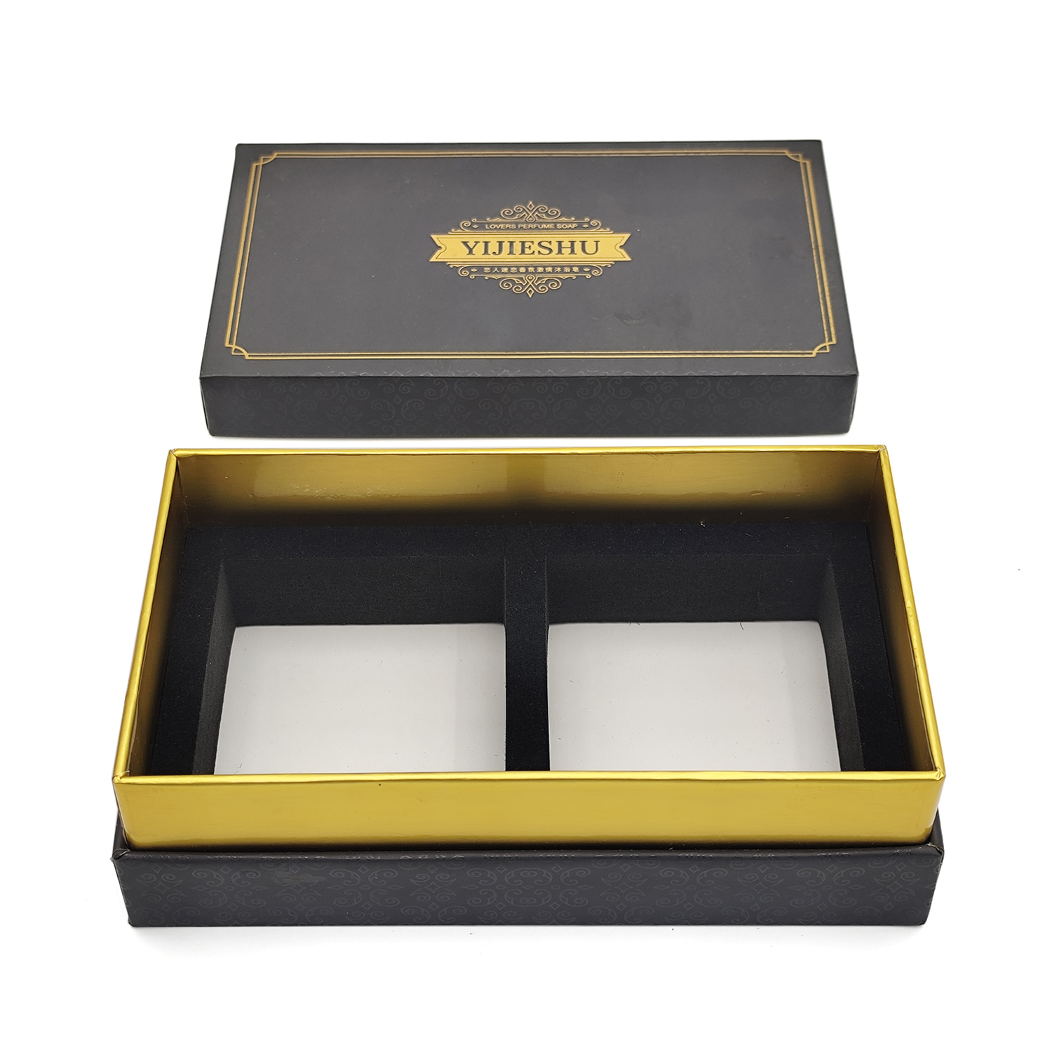 Eco Friendly Packaging Box Printing 2 Pcs Soap Gift Box Packaging Customized