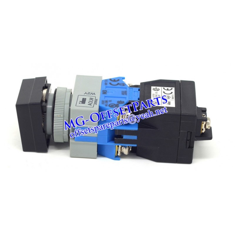 ADL-QW2B-262,ADLQW2B262,KOMORI MACHINE PUSH SWITCH,KOMORI ORIGINAL PARTS