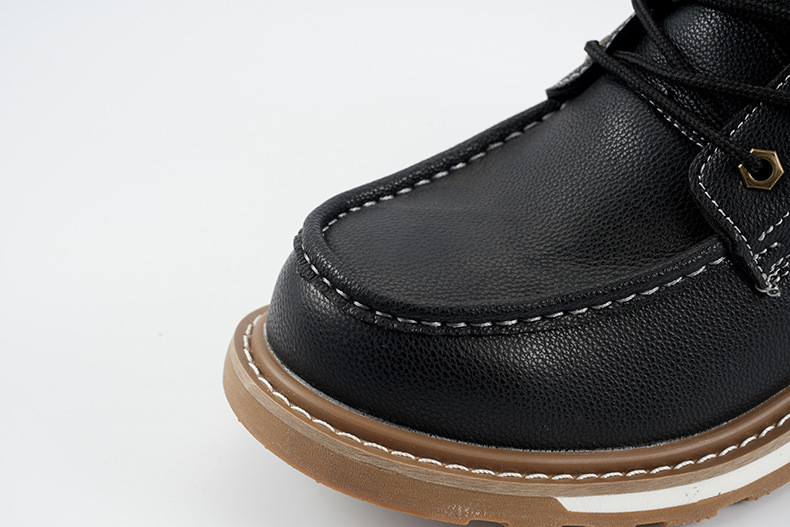 Anti-proof Work Shoes With PU Injection Molding Sole And Kevlar Midsole