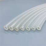 High Temperature Food Grade Silicone Tubing High Transparency , Not Yellowing.