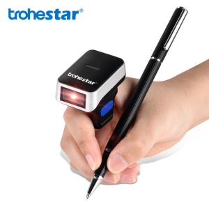 China Trohestar N8 2D 4mil Bluetooth Finger Barcode Scanner wholesale