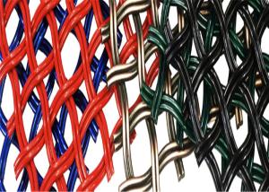 China Room Divider Metal 1mm Decorative Wire Mesh Curtain 1x1.5m wholesale