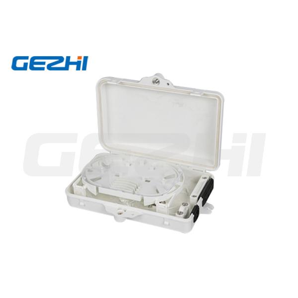 ABS Fiber Optic Termination Box 4 Core Fiber Rosette Box For FTTH