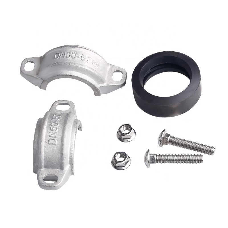 Forged Stainless Steel 304 316 316L High Pressure Grooved Tube Joint Clamp 1"-4" DN25-DN100