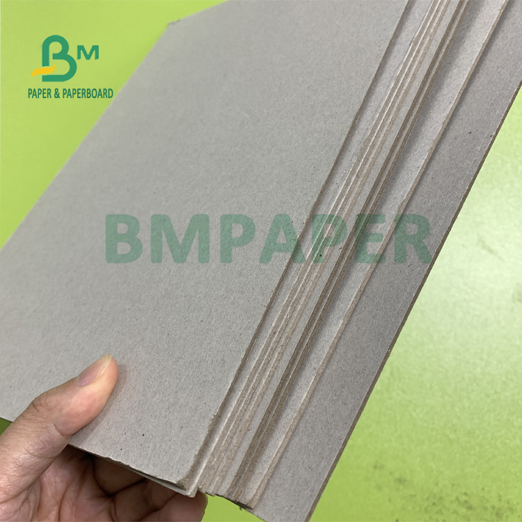 400gsm 500gsm Laminated Grey Chipboard High Rigidity 615mm X 860mm