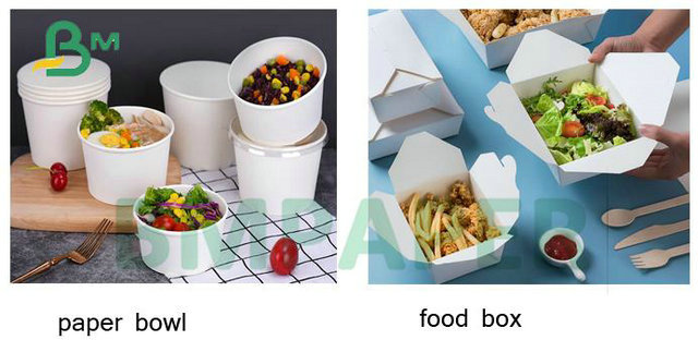 270Grs 290Grs Food Grade  Ivory Board Paper For Food Container Making 95 x 130cm 
