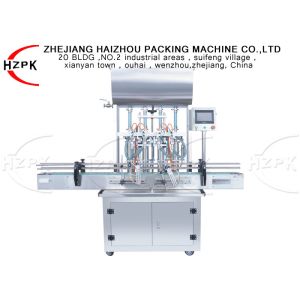 China PLC Control Piston Filling Machine , Food Grade Automatic Filling Equipment wholesale