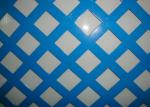 White Square Perforated Mesh Sheet with PVC Coating