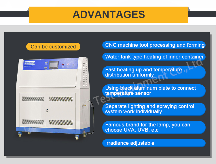 Environmental Weathering Test Chamber For Aging Tester With UV Light Machine