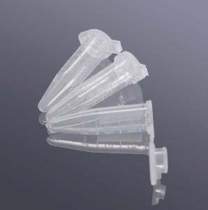 China Medical 0.2ml 1.5 Ml Micro Centrifuge Tube With Press Cap PP Conical Tube wholesale