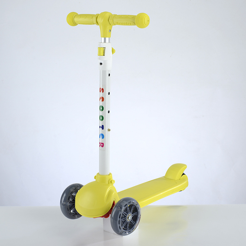 Tricycle Style Scooter for Children Ages 3-12 Adjustable Height Wheels Included