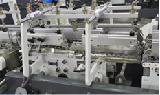 Automatic Stitching Corrugated Carton Box Making Machine Folder Gluer 2500mm Paper