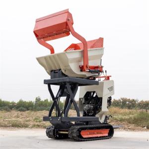 China 6.5hp / 3600rpm Rated Power Mini Crawler Dumper For Heavy Loads wholesale