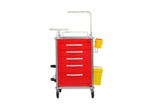 China Luxurious Medical Trolleys Hospital Nursing Trolley For Medicine Delivery wholesale