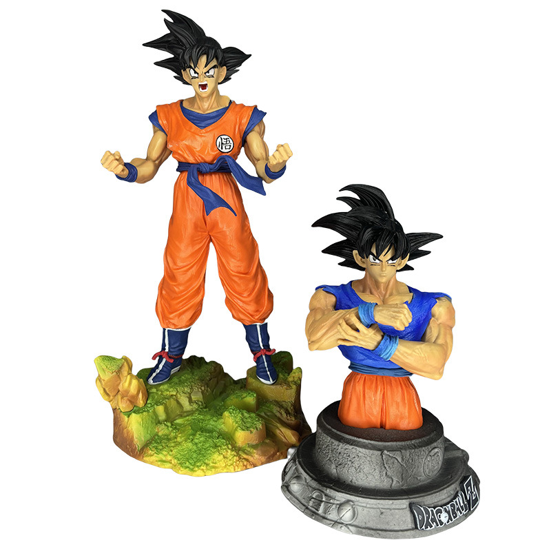PVC Collects Toy Interactive Action Figures Standing Wukong Heroes Game Figurines Model