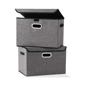 China Clothing 10L 10KG 32x32x16cm Foldable Fabric Box on sale