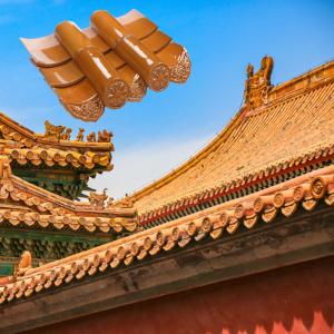 China Temple Glazed Clay Roof Tiles Gazebo Japanese Tea House Gazebo Traditional wholesale