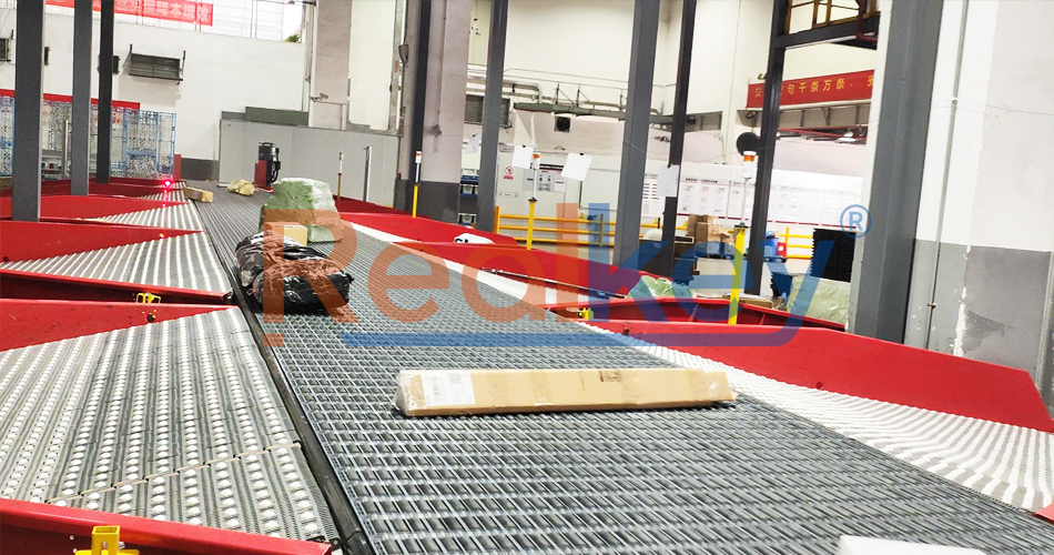 Food Industry Use Plastic Belt Conveyor Industrial Belt Conveyor Easy To Maintain