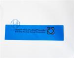 High - Residue Self Adhesive Security Labels Reveal Hidden Message