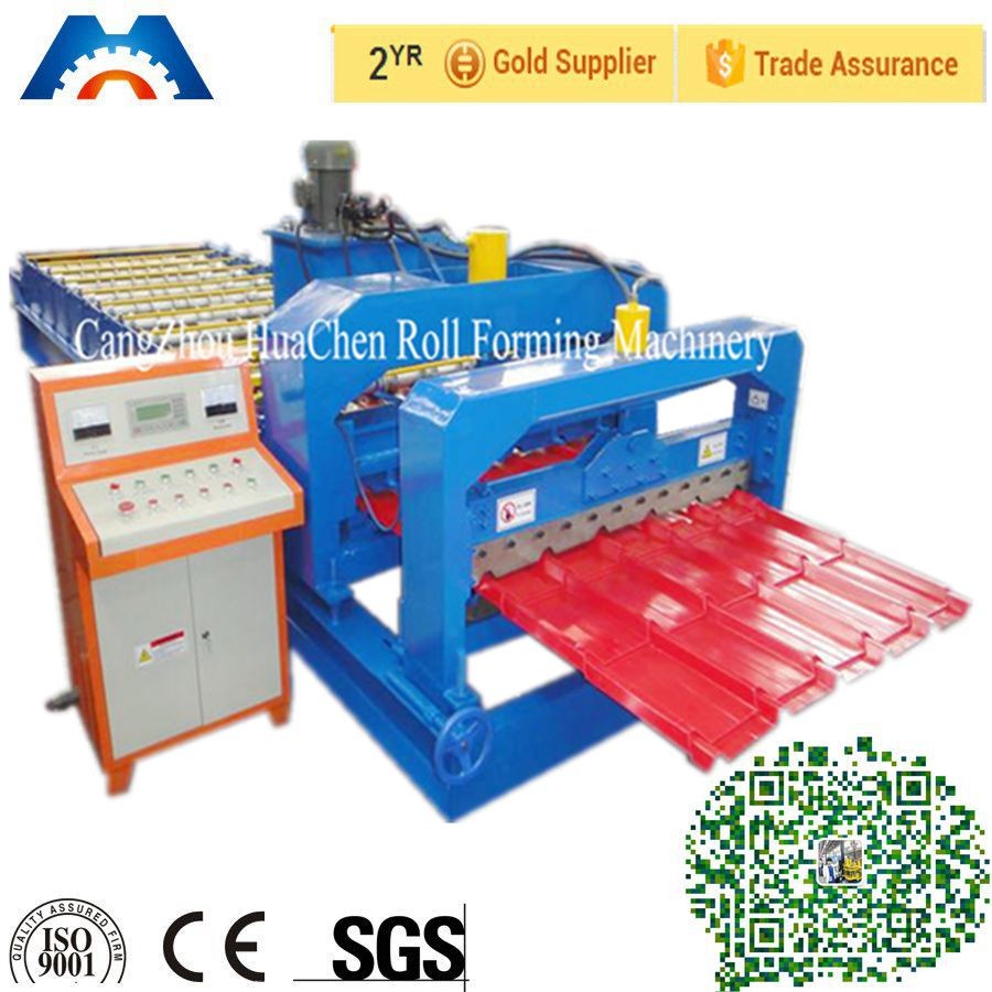 16 Rollers Wall Pane Cold Roll Forming Machine For Steel , 0.3-0.6mm Thickness
