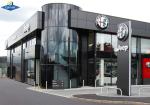 Q355b Glass Curtain Wall Prefabricated Commercial Building Automobile Exhibition