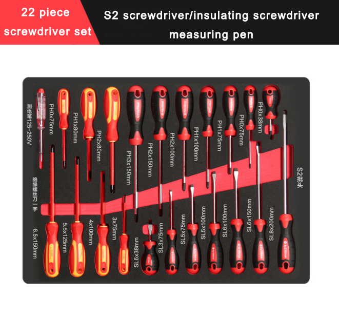 Auto Hand 46 Pieces Mechanic Tool Set , OEM Bike Repair Tool Kit