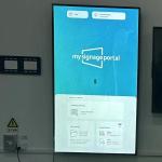 49 Inch Retail Shop Window LCD Display Monitor 1920x1080