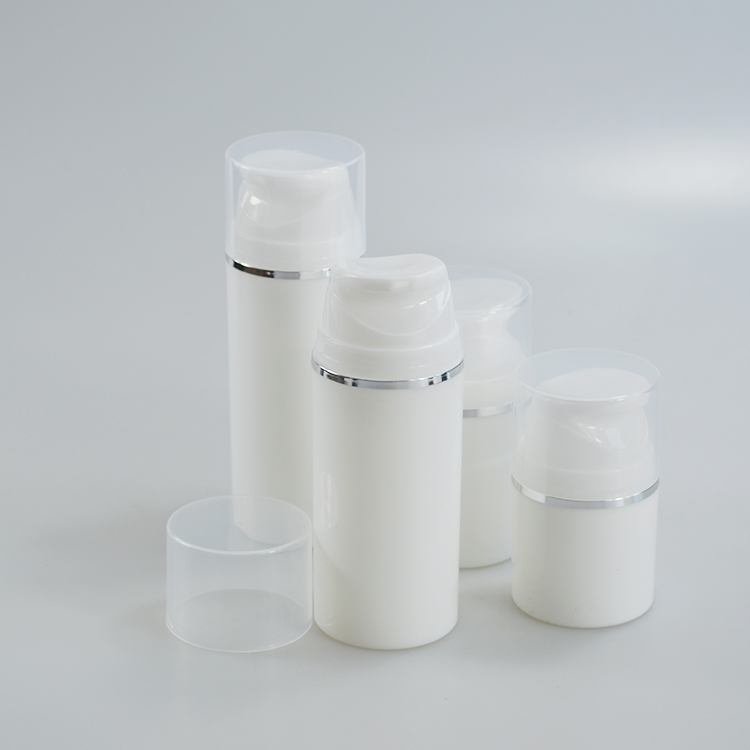 Customized Color 30ml 50ml 100ml 120ml 200ml Airless Lotion Pump Bottle with PP Cap