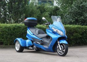 China Yamaha Cloned 3 Wheel Scooter 300cc , Fully Automatic 3 Wheel Motorbike With Reverse wholesale
