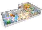 PVC Foamed Indoor Preschool Playground Equipment Kids Play Toys With Rope