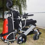 6km/h Multifunction Folding Mobility Electric Wheelchairs