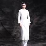 High quality wholesale new fashion 4 ways spandex crepe Composite silk fabric
