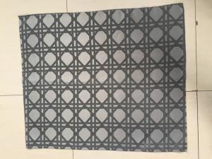 China BSCI passed-Fashionable jacquard cushion cover with check design wholesale