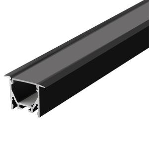 China Recessed Aluminium LED Strip Profile 25×25MM for Cupboard Office wholesale