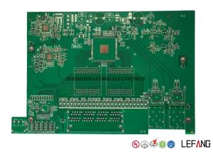 China 4 Layers FR4 PCB Board Green Solder Mask Automotive Display with UL Approved wholesale