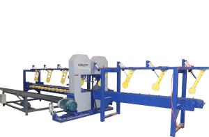China CNC Twin Vertical Band Saw sawmill equipment for cutting wood log into square timber wholesale