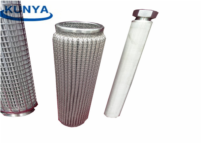Fecral Sintered Filter Elements 100 Micron 304 Powder Woven Mesh Tube