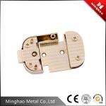 Factory direct square metal parts buttonfor handbag,53.92*33.4MM