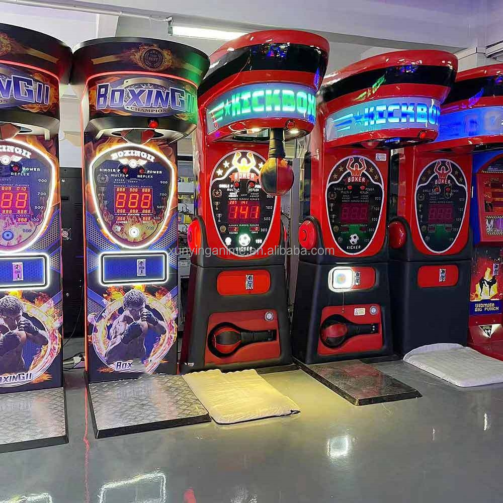 Street Basketball Ball Boxing Punch Machine For Fun Fitness 180W