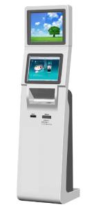 China Free Standing Lottery Ticket Kiosk 1920*1080 With Cash / Bank Cards Payment wholesale