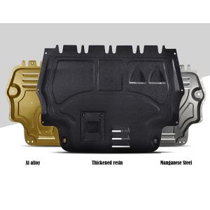 China Golden Car Exterior Accessories Universal Front Al Car Skid Plates wholesale