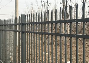 China Tubular Steel Security garrison fence panels 1800mm x 2400mm stocked for sale email us a price wholesale