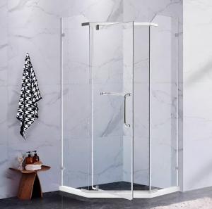 China Surface Smooth Shower Glass Hardware Easy Installation Shower Door Fittings wholesale