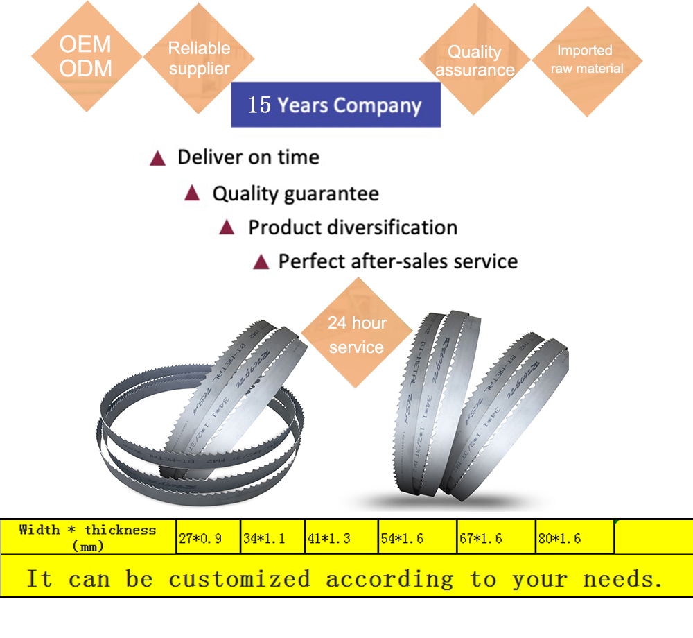 Customized 140 Teeths 10 Teeth Per Inch Saw Blade For Wood Cutting