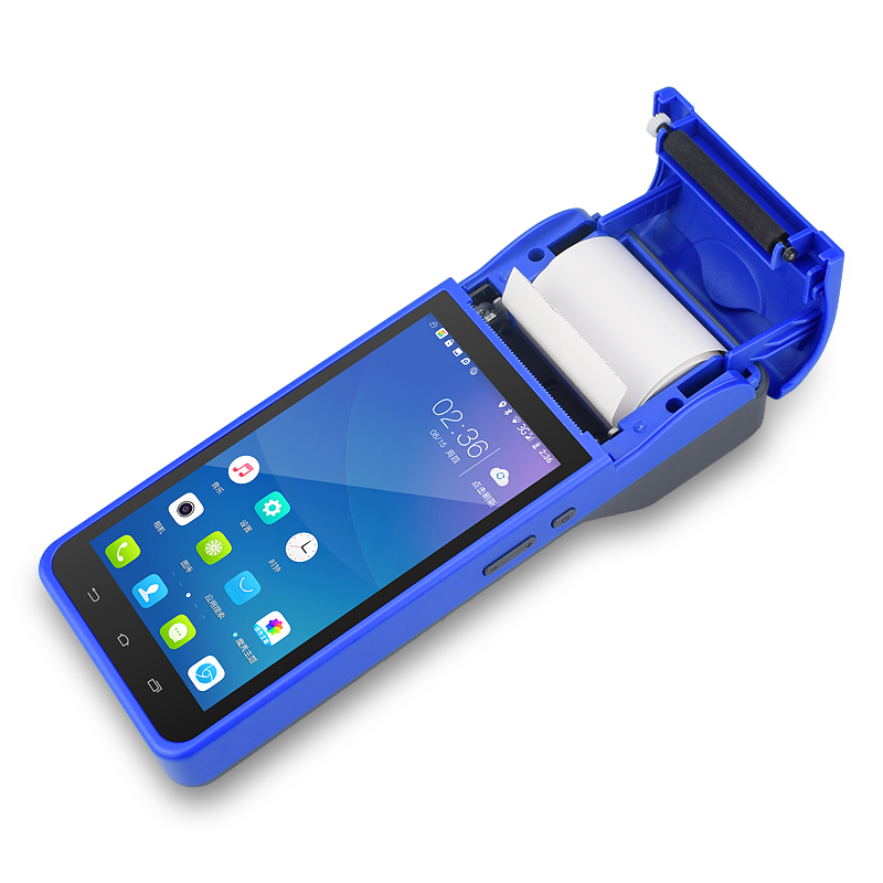 Handheld Mini Dual SIM Cards Payment Mobile POS Terminal All In One POS System with 2D Scanner
