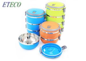 China Multi Layer Vacuum Bento Box , Stainless Steel Stainless Steel Mess Tin With Lid wholesale