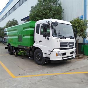 China Diesel Powered Commercial Sweeper Truck For Urban Air Improvement wholesale