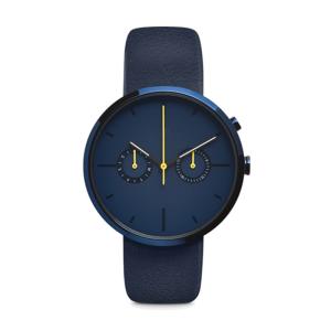 China IP Blue Coating Stainless Steel Chronograph Watch Scratch Resistant Eco - Friendly wholesale