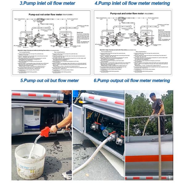 4x2 HOWO Oil Tanker Truck With Maximum Torque ≤500Nm Fuel Tank Capacity ≤100L